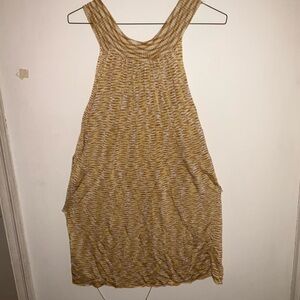 Rue21 Yellow Marled Knit Midi Dress